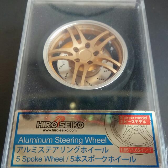 Hiro Seiko Gold Wheel Set Fully Hop Up For Futaba Radio, Hobbies & Toys,  Toys & Games on Carousell