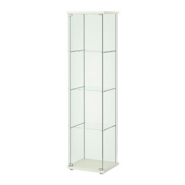 Ikea Detolf Display Cabinet With Led Lighting 50 00 For 2 Sets