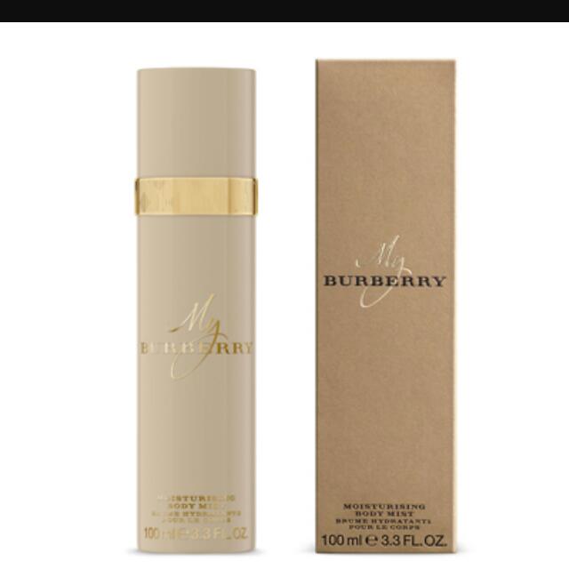 Burberry moisturising body mist 2025