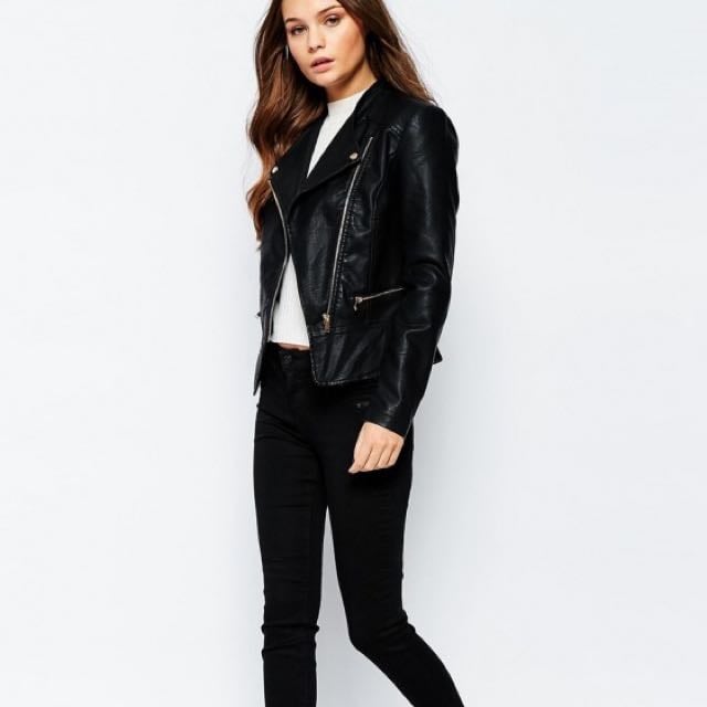 new look faux leather jacket