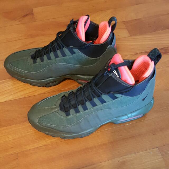Nike Air Max 95 Sneakerboot Size US 10, Men's Fashion, Footwear, Sneakers  on Carousell