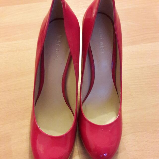 nine west patent heels
