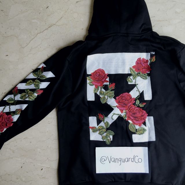 Off white new arrivals rose sweater