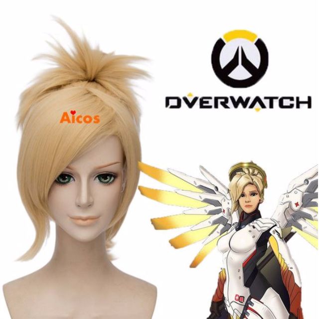 Mercy cosplay wig online
