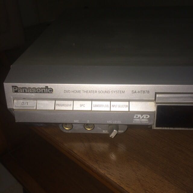 panasonic sa ht878 dvd player, TV & Home Appliances, TV & Entertainment ...