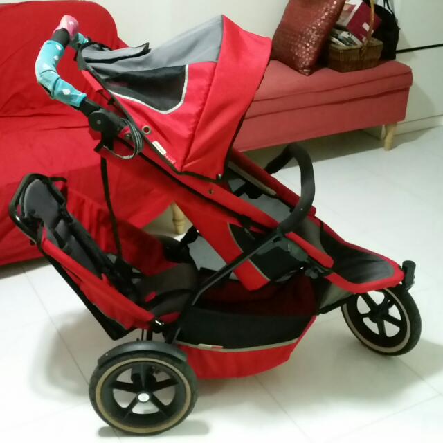 phil and ted sport double stroller