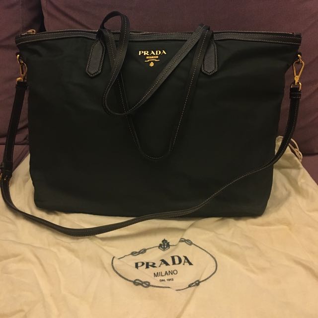 prada two way bag