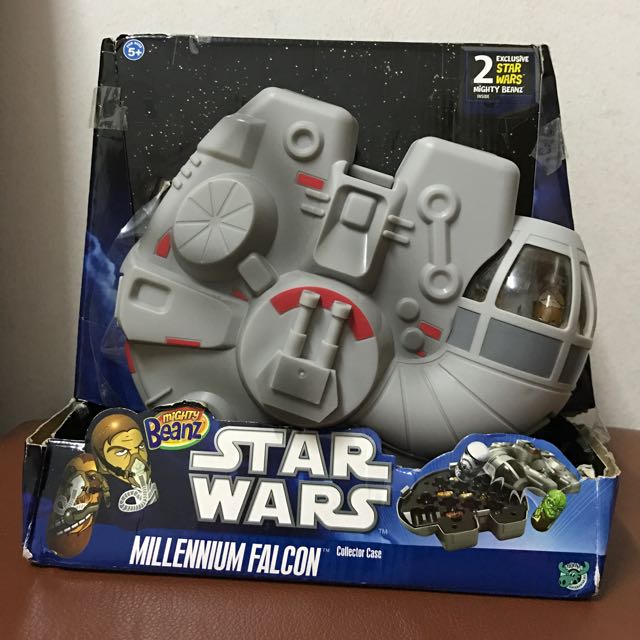 Mighty Beanz Carry Case Star Wars Millenium Falcon