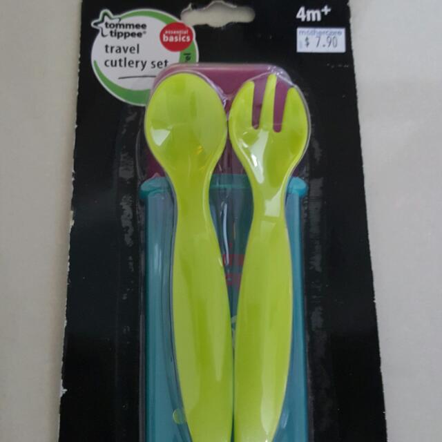 Tommee tippee travel cutlery set clearance