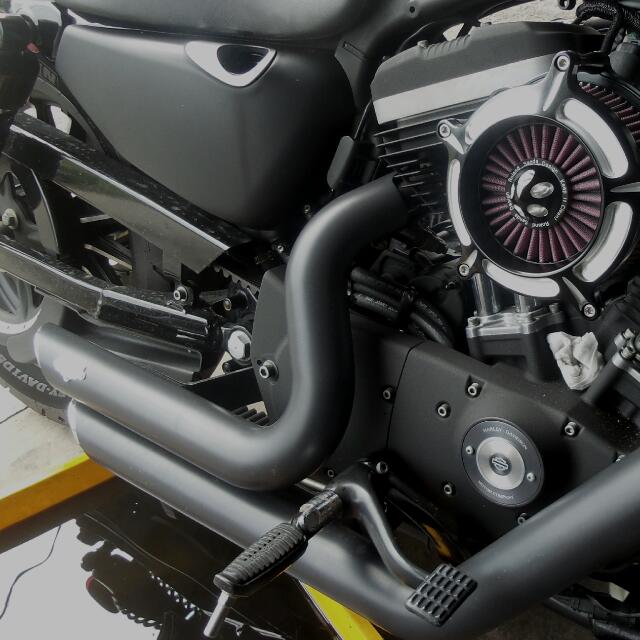 vance and hines exhaust iron 883