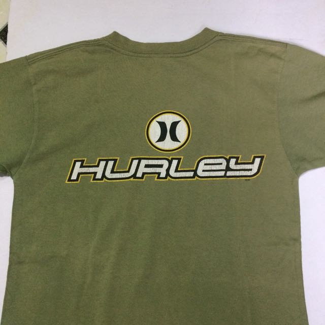 Vintage Hurley Tee, Men's Fashion, Tops 