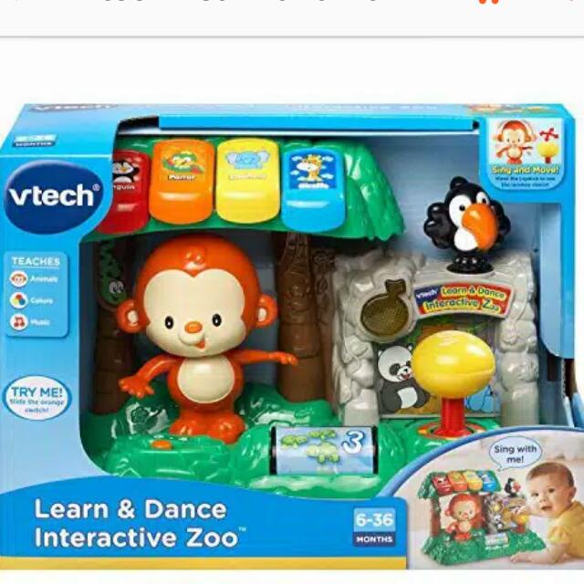 Vtech Learn And Dance Interactive Zoo, Bayi & Anak, .