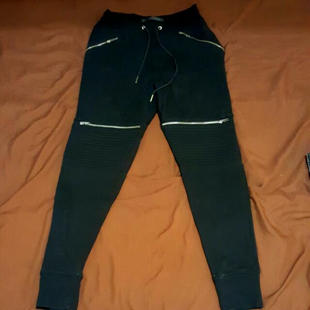 Zara biker joggers discount