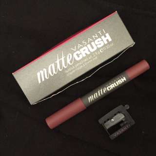 Vasanti Matte Crush Lip Crayon
