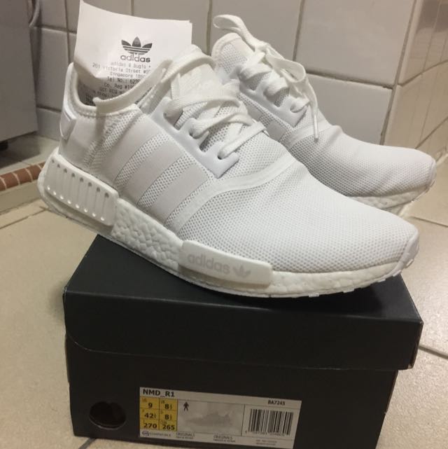 Harga adidas nmd r1 triple white Clearance