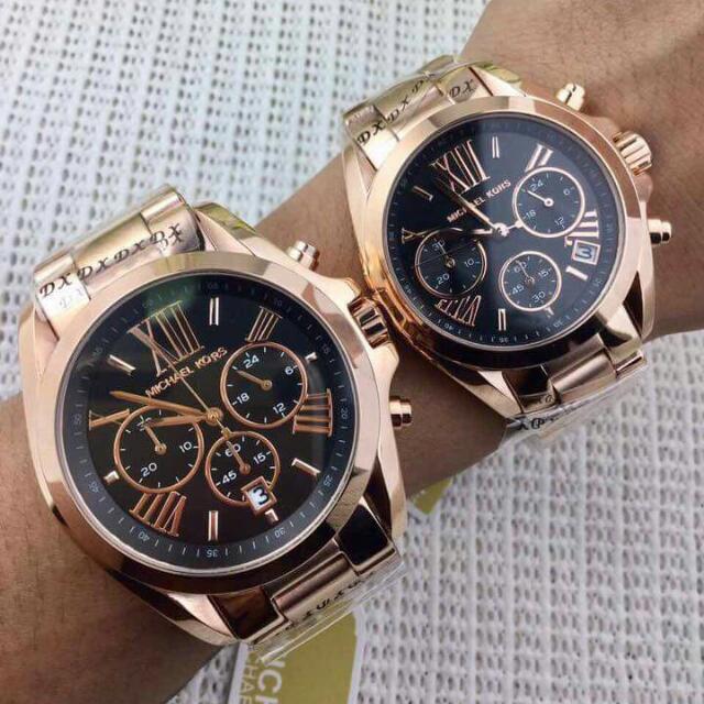 Authentic MK Couple Watch, Luxury 