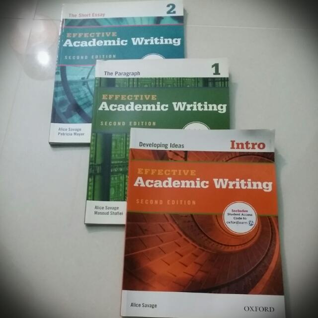 Effective Academic Writing Intro Book 1 And Book 2 Hobbies Toys Books Magazines Children S Books On Carousell