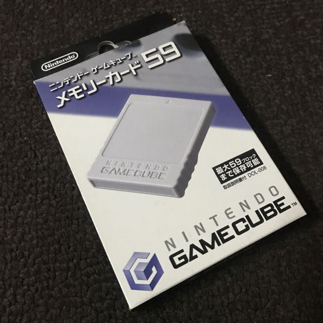 Gamecube memory card 59 2025