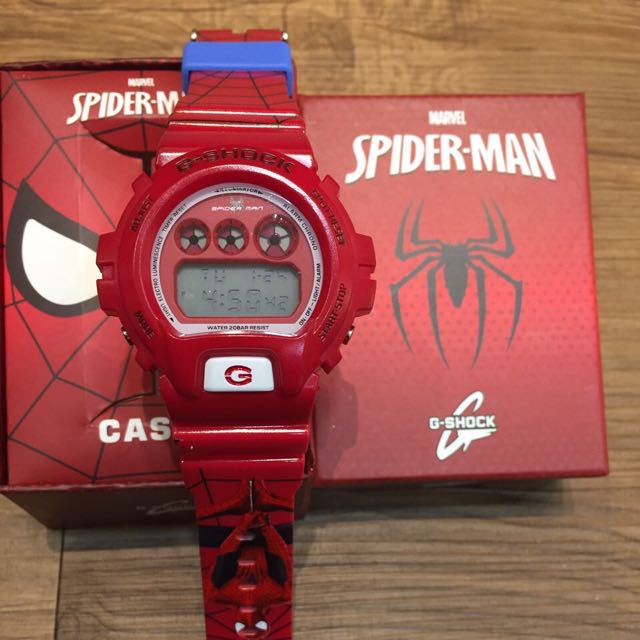 g shock spiderman edition