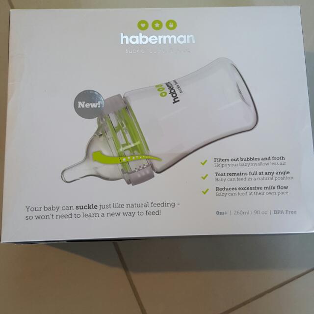 Haberman Suckle Feeder 260ml On Carousell