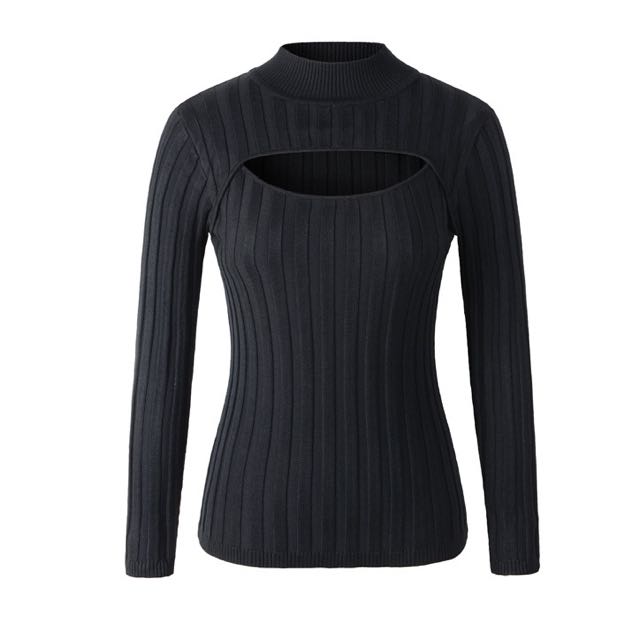 Keyhole turtleneck sales