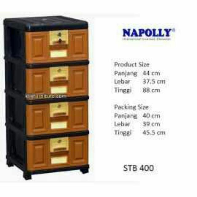 Lemari Baju Napoli Perabotan Rumah Di Carousell