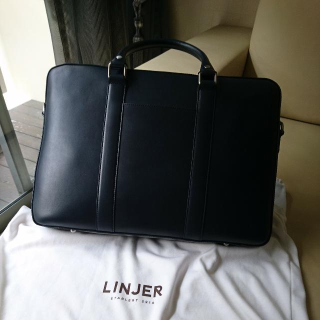 navy briefcase