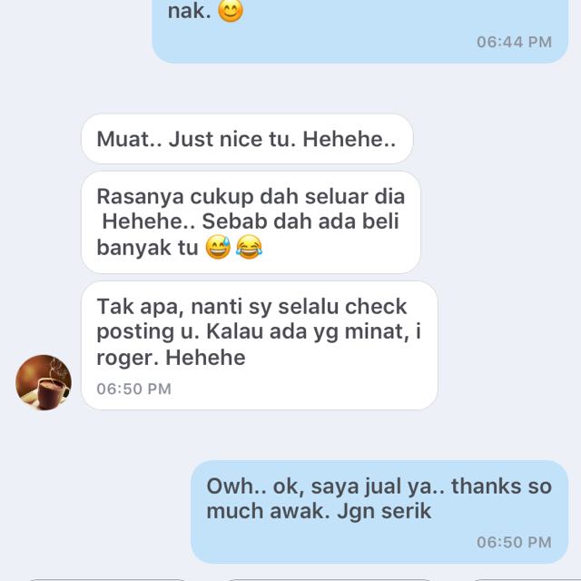 LoVeLY CLieNT FeeDBaCK (Category: Babies & Kids Fashion) located in Masai. Submitted by _cikyhalim_ (Listing ID 96884413, Image 1). Description: Tq so much awak... 😊🌹.