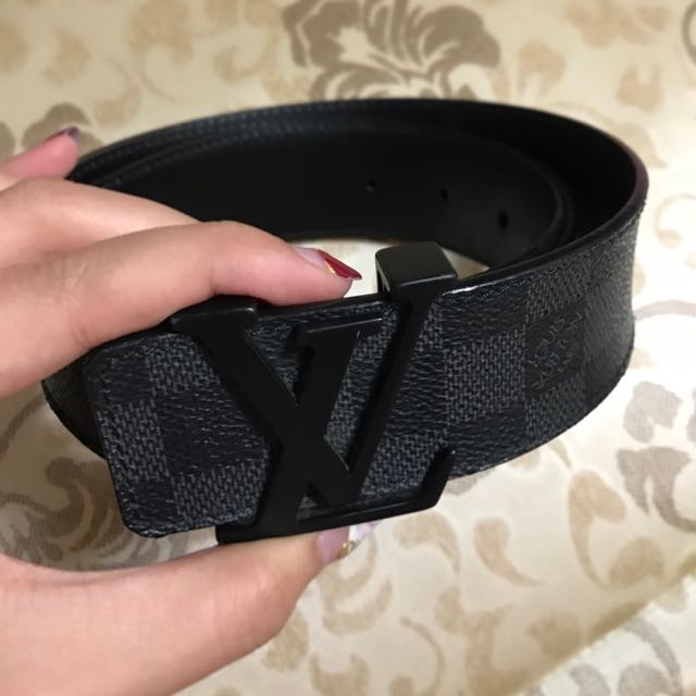 LV belt man, Men's Fashion, Watches & Accessories, Belts on Carousell