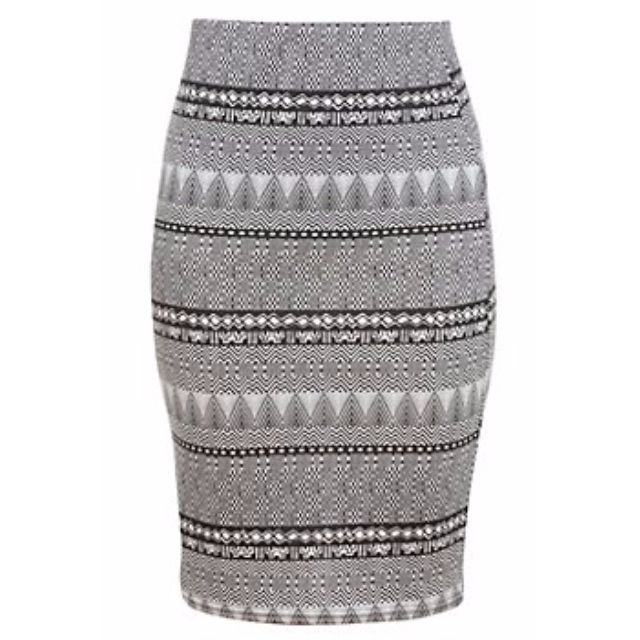 new look bodycon skirt