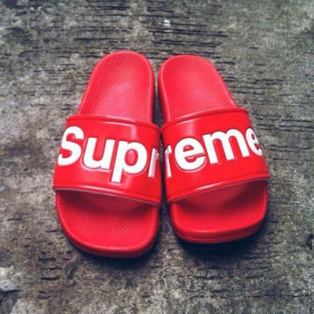 rangle fly hævn Supreme Slippers, Men's Fashion, Footwear, Slippers & Slides on Carousell