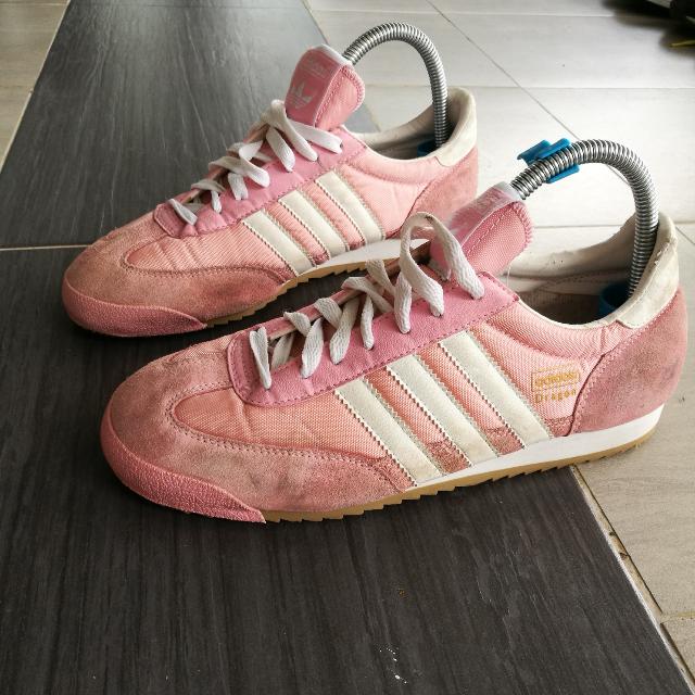 adidas dragon pink