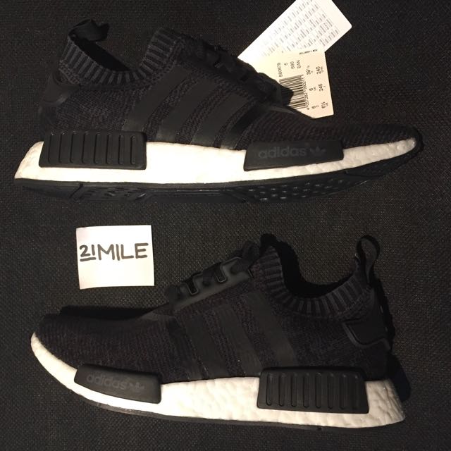 Adidas Nmd R1 Pk Winter Wool Men S Fashion Footwear On Carousell