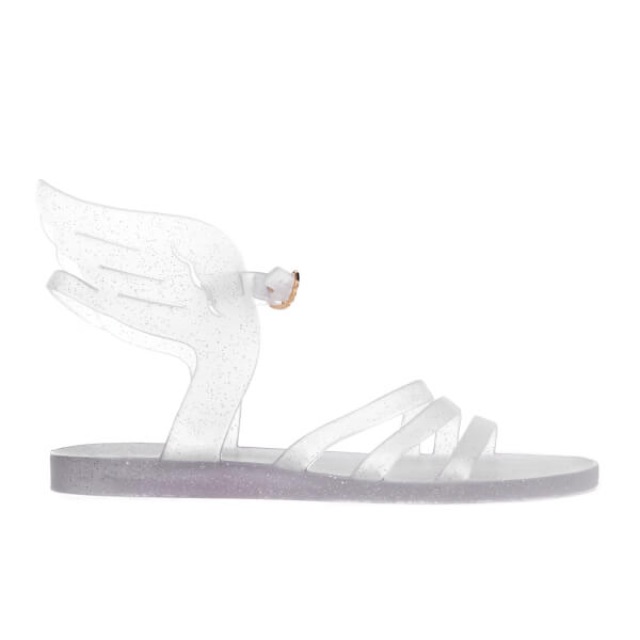 women's clear jelly flip flops