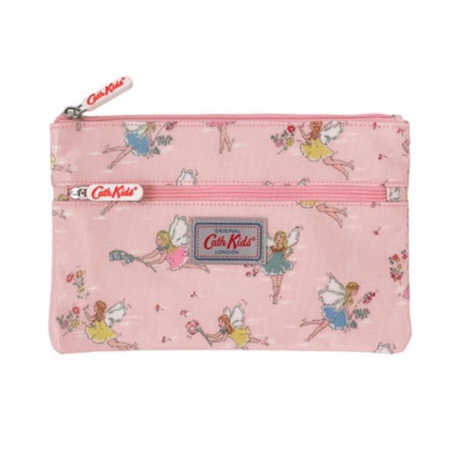Authentic Cath Kidston Fairies Double Zip Case