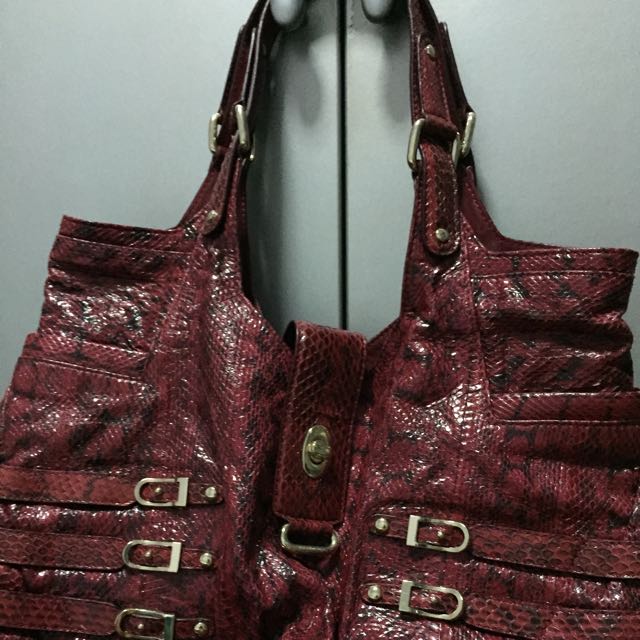 jimmy choo python skin bag