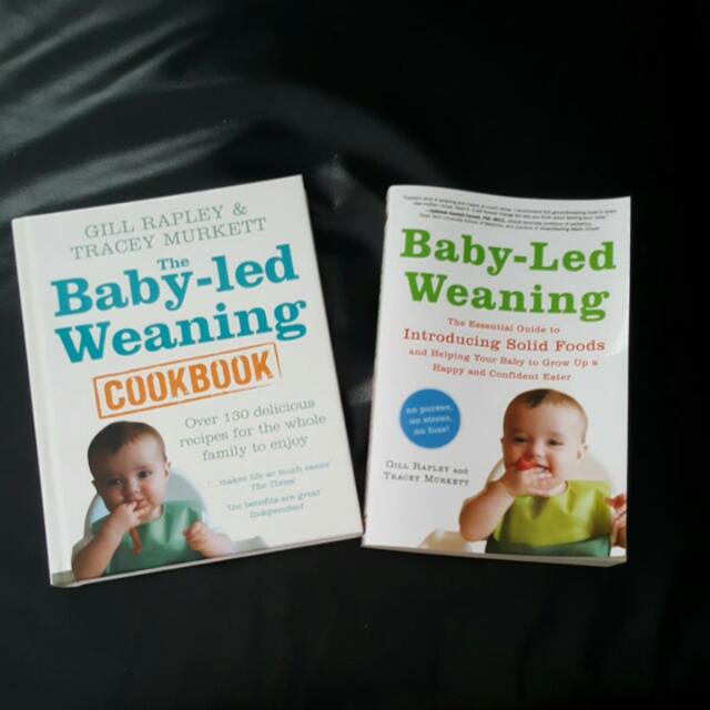 Baby Led Weaning Book And Cookbook By Gill Rapley Tracey Murkett Books Stationery Fiction On Carousell