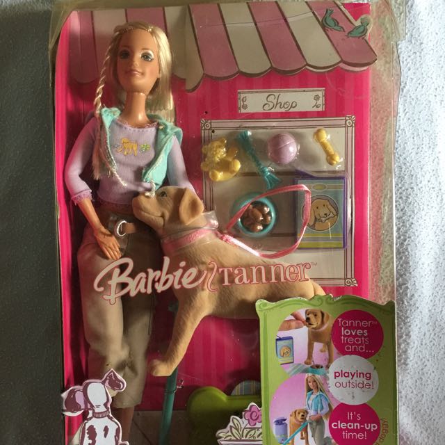 Barbie Doll & Tanner Dog on Carousell