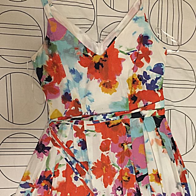 f&f orange dress