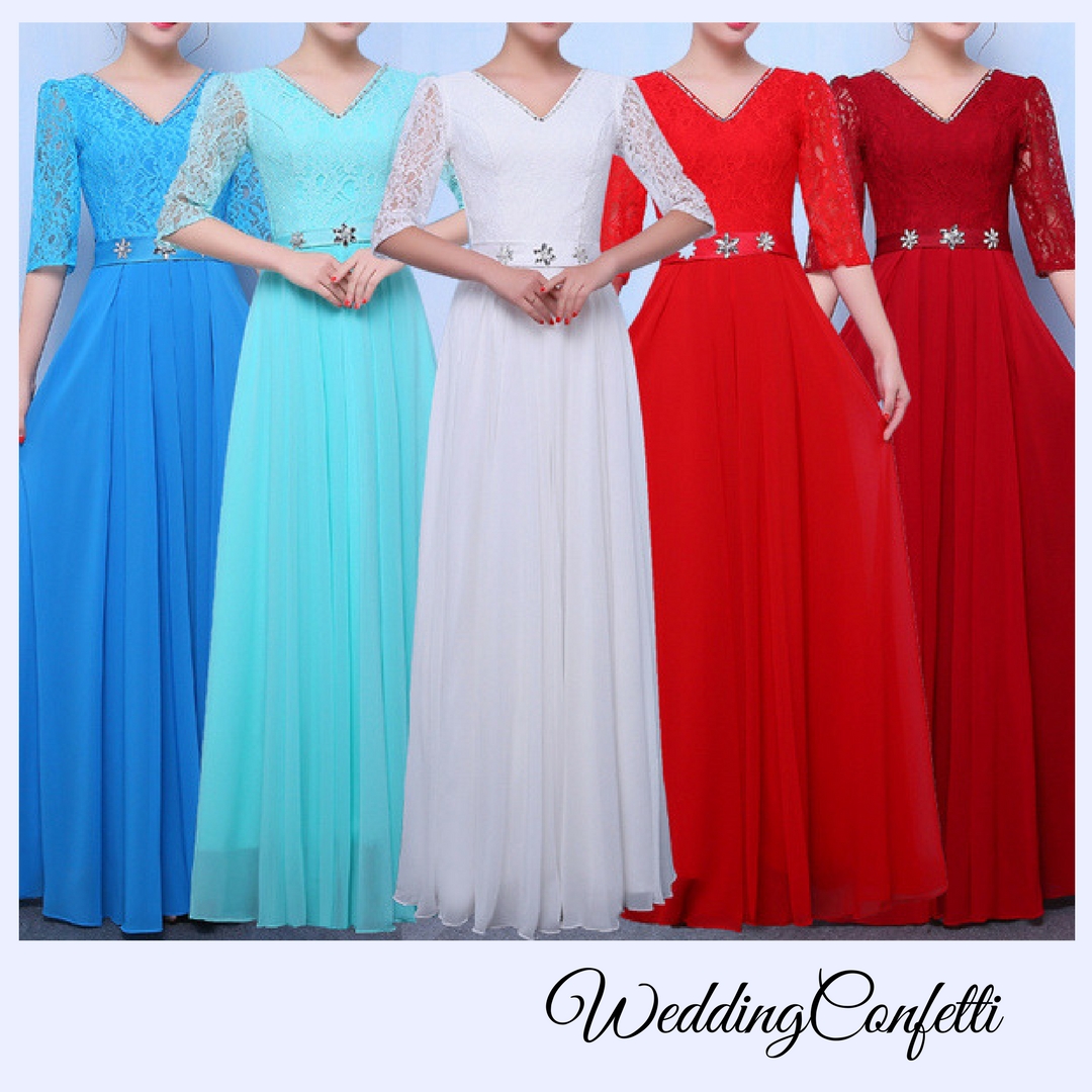 Long Sleeves Collection Brand New Ereena Wedding Bridal