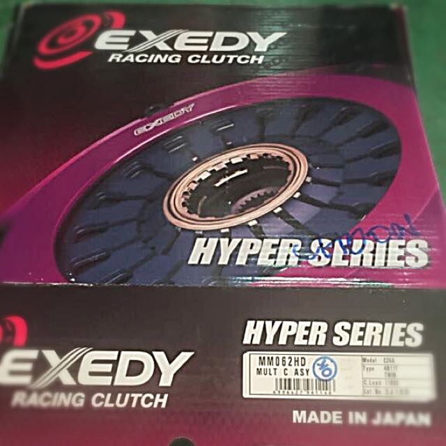 Excedy Racing Hyper Series Clutch Evo X / 10, Car Accessories on Carousell
