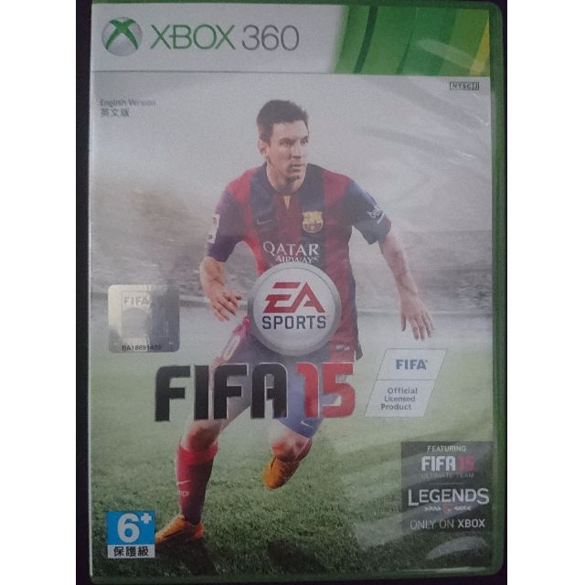 FIFA 15 XBOX360, 遊戲機, 遊戲機遊戲- Carousell