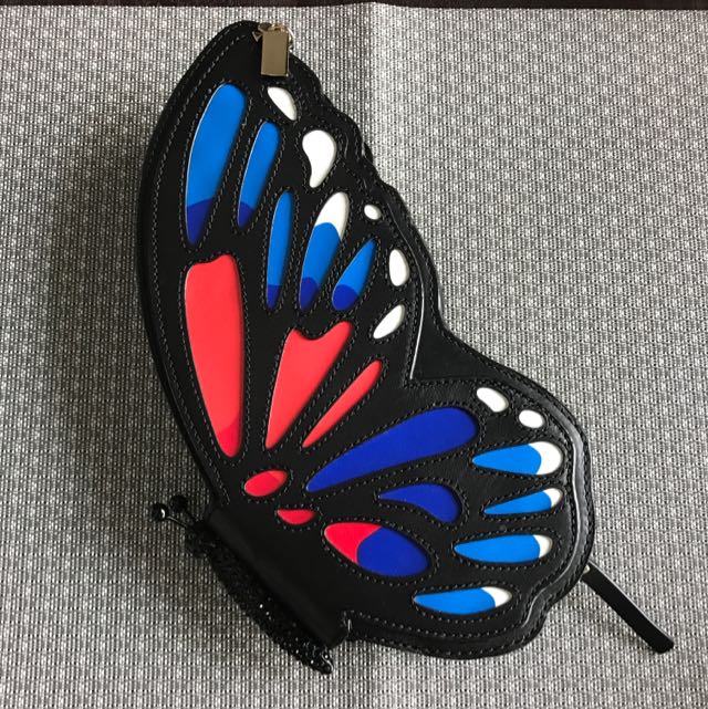 kate spade butterfly clutch