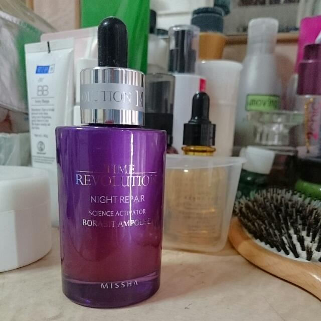 Missha Time Revolution Night Repair Borabit Ampoule Health