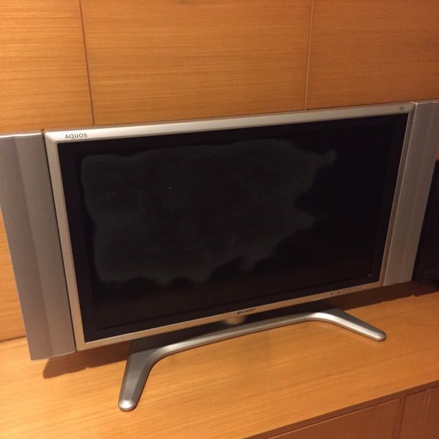 Old Sharp Aquos 32 Inch Lcd Tv Lc 32ga4m Home Appliances Tvs Entertainment Systems On Carousell