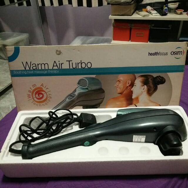 Osim warm air top turbo massager