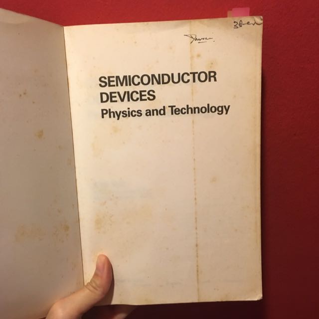 Semiconductor Devices, Physics And Technology, 1st Ed., Hobbies & Toys