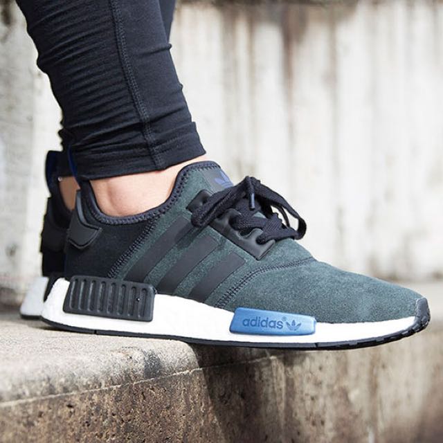 Adidas Nmd Suede Black Women s Fashion Footwear Sneakers on Carousell