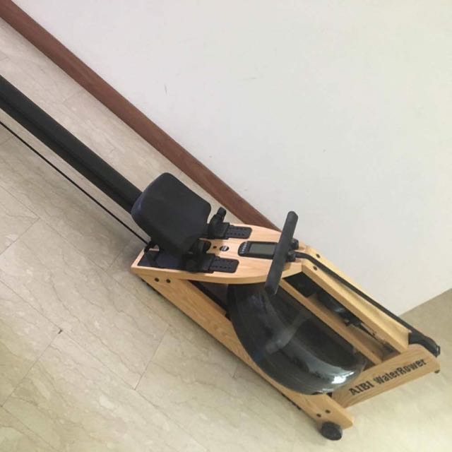 AIBI Water Rower Sports Equipment Exercise Fitness Cardio Fitness Machines on Carousell