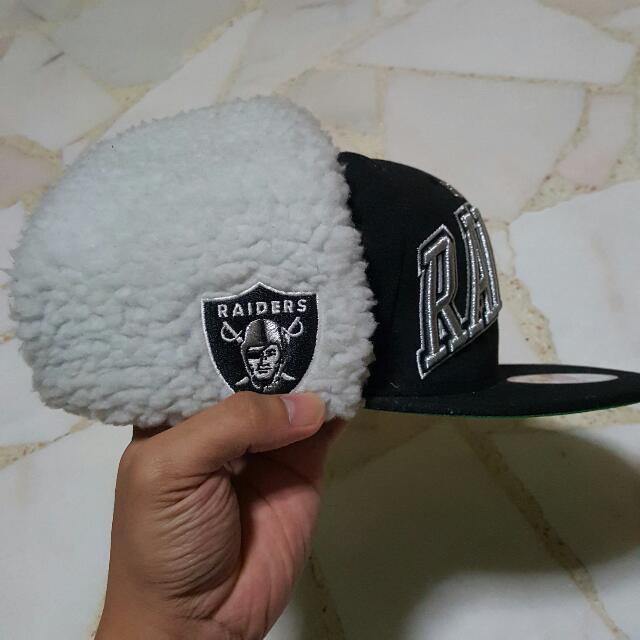 Raiders dog ear hat hot sale